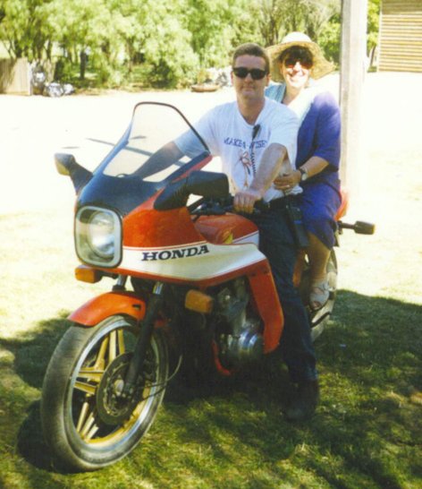Rod McLaren's Honda CB900F2