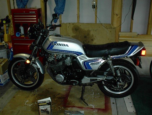 Frank Wharton's Honda CB900F