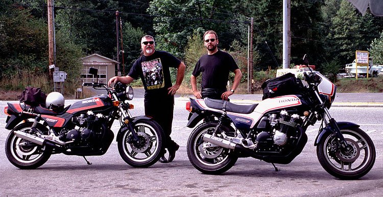 1982 CB900F and Martin Hansen's 1983 CB110F Photo #5
